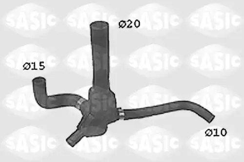 маркуч на радиатора SASIC SWH4279