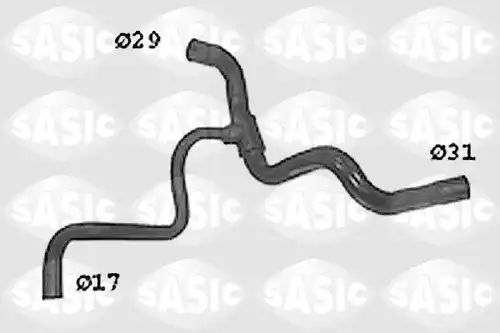 маркуч на радиатора SASIC SWH4295