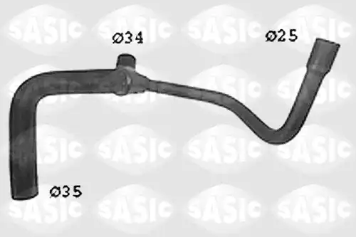 маркуч на радиатора SASIC SWH6712