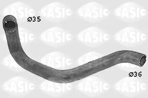 маркуч на радиатора SASIC SWH6729