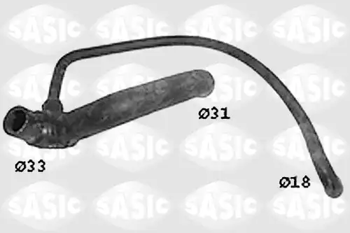 маркуч на радиатора SASIC SWH6843