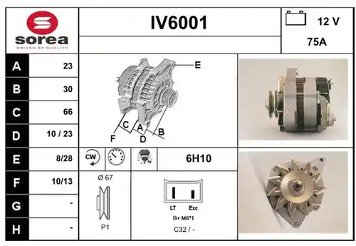 генератор SERA IV6001