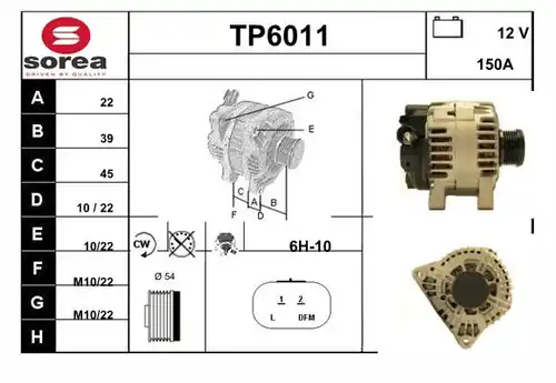 генератор SERA TP6011