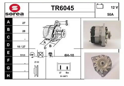 генератор SERA TR6045