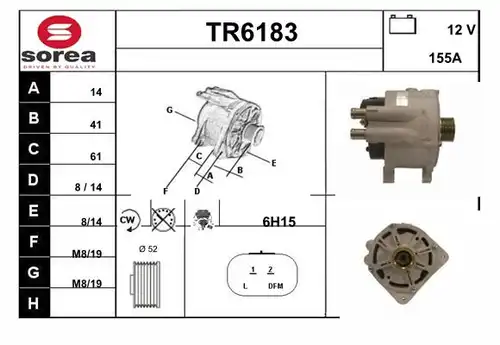 генератор SERA TR6183