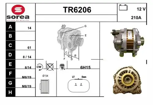 генератор SERA TR6206
