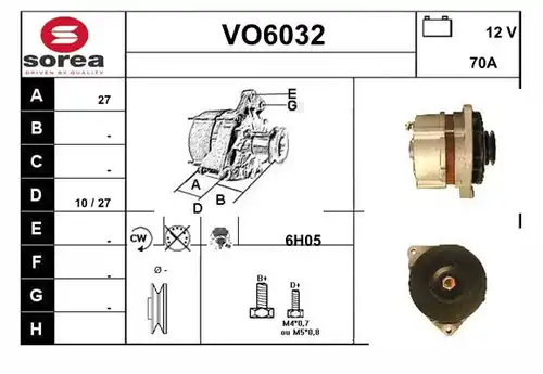 генератор SERA VO6032