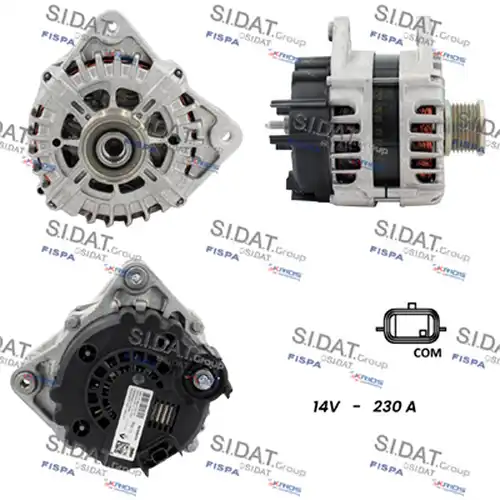 генератор SIDAT A12VA1272