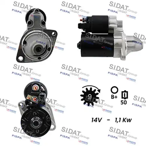стартер SIDAT S12BH0070