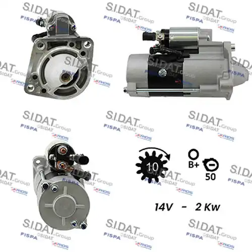 стартер SIDAT S12MH0502A2