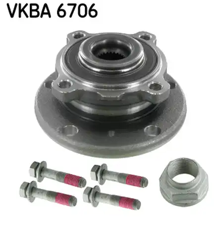 комплект колесен лагер SKF VKBA 6706