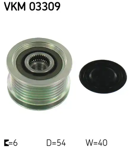 механизъм за свободен ход на генератор SKF VKM 03309