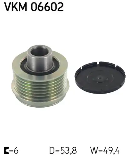 механизъм за свободен ход на генератор SKF VKM 06602