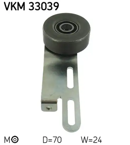 обтящна ролка, пистов ремък SKF VKM 33039