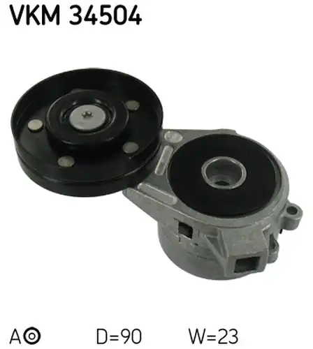 обтящна ролка, пистов ремък SKF VKM 34504