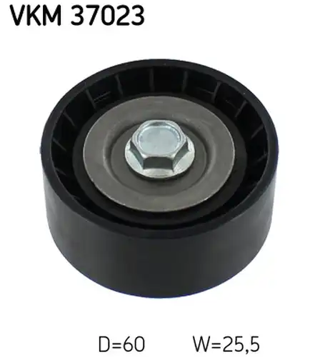 паразитна/ водеща ролка, пистов ремък SKF VKM 37023