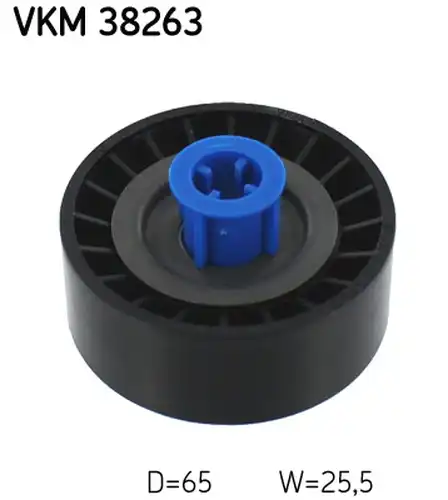 паразитна/ водеща ролка, пистов ремък SKF VKM 38263