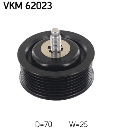 паразитна/ водеща ролка, пистов ремък SKF VKM 62023