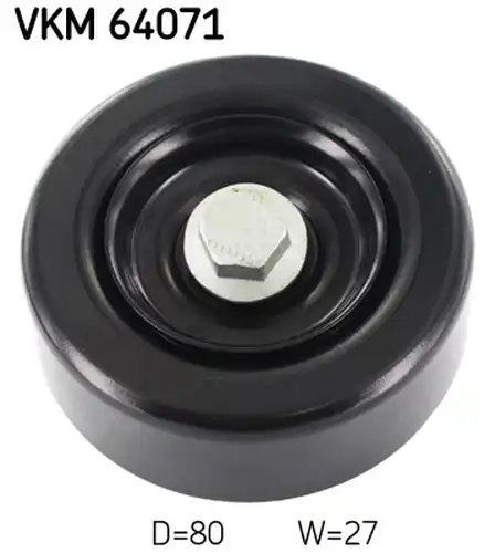 паразитна/ водеща ролка, пистов ремък SKF VKM 64071