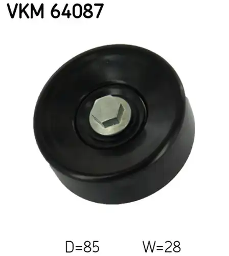 паразитна/ водеща ролка, пистов ремък SKF VKM 64087