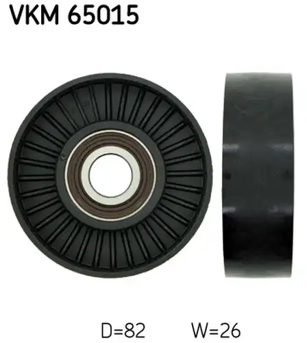 паразитна/ водеща ролка, пистов ремък SKF VKM 65015
