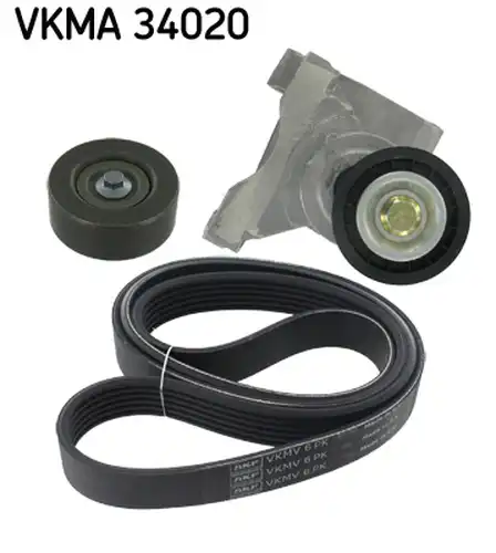 комплект пистов ремък SKF VKMA 34020
