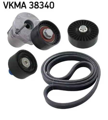 комплект пистов ремък SKF VKMA 38340