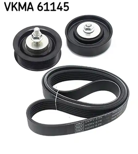 комплект пистов ремък SKF VKMA 61145