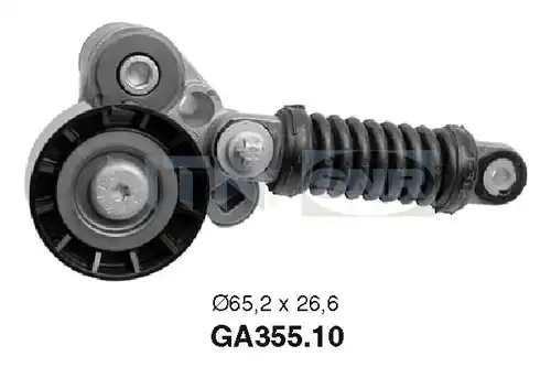 обтящна ролка, пистов ремък SNR GA355.10