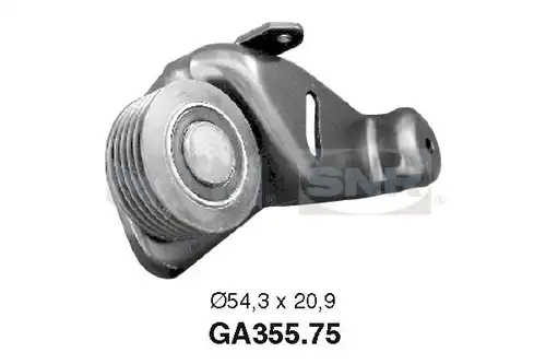 обтящна ролка, пистов ремък SNR GA355.75