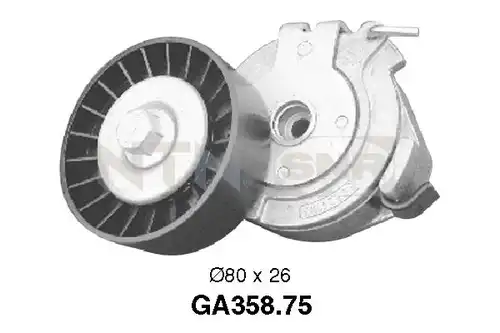обтящна ролка, пистов ремък SNR GA358.75