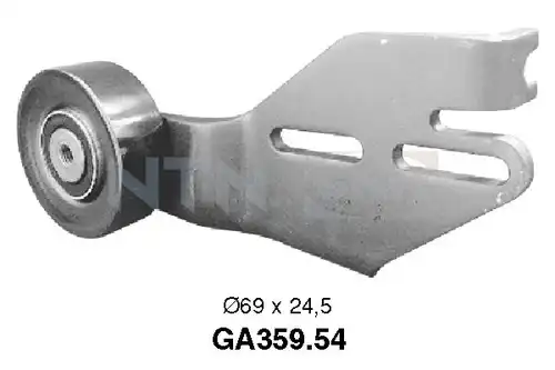 обтящна ролка, пистов ремък SNR GA359.54