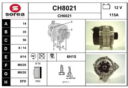 генератор SNRA CH8021