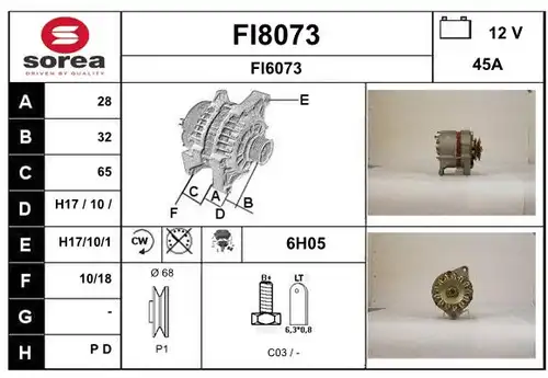 генератор SNRA FI8073