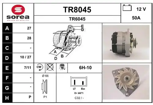 генератор SNRA TR8045