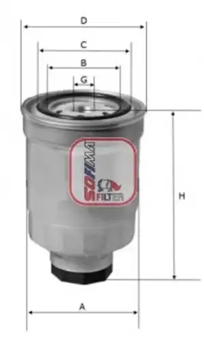 горивен филтър SOFIMA S 1446 NR