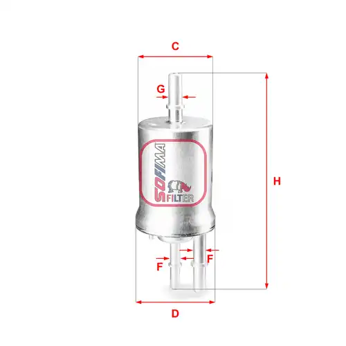 горивен филтър SOFIMA S 1855 B