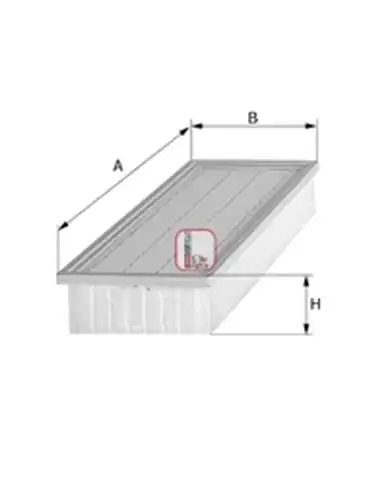 въздушен филтър SOFIMA S 3036 A