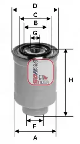 горивен филтър SOFIMA S 4119 NR