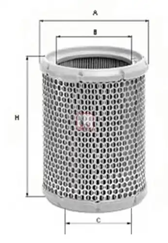 въздушен филтър SOFIMA S 4410 A