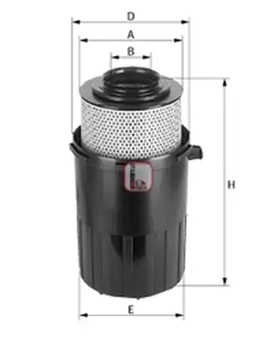 въздушен филтър SOFIMA S 5050 A