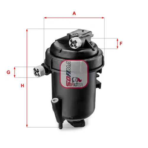 горивен филтър SOFIMA S 5144 GC