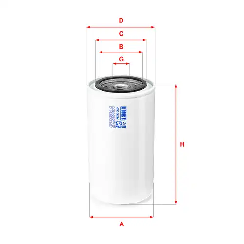 маслен филтър SOFIMA S 5800 R