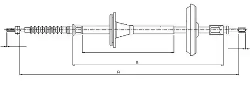 жило за ръчна спирачка SONOVA CM15820