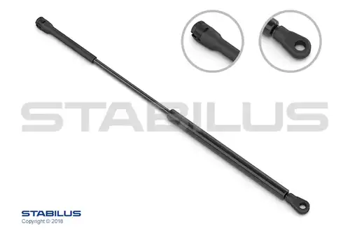 газов амортисьор, покрив STABILUS 9763FY