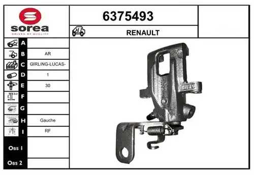 спирачен апарат STARTCAR 6375493