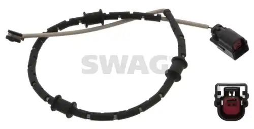 предупредителен контактен сензор, износване на накладките SWAG 15 94 7375