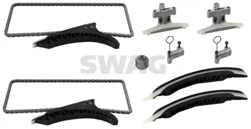 комплект ангренажна верига SWAG 33 10 2908