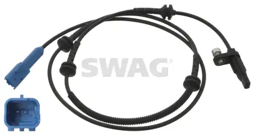 датчик, обороти на колелото SWAG 62 94 6261