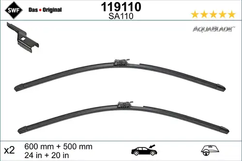 перо на чистачка SWF 119110